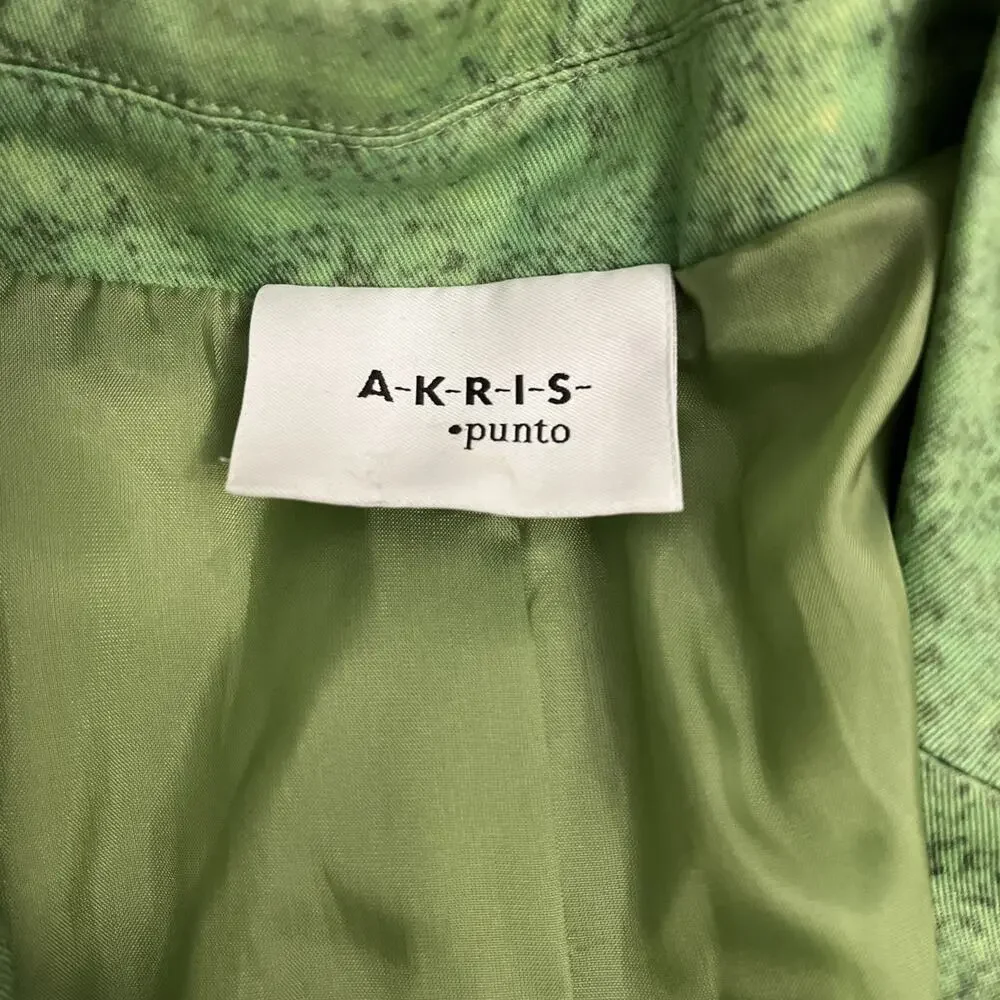 AKRIS Punto Soccer Field Blazer Football World Cup Women’s SZ US 12 $1490